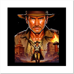 Seeker of the truth indiana jones Posters and Art